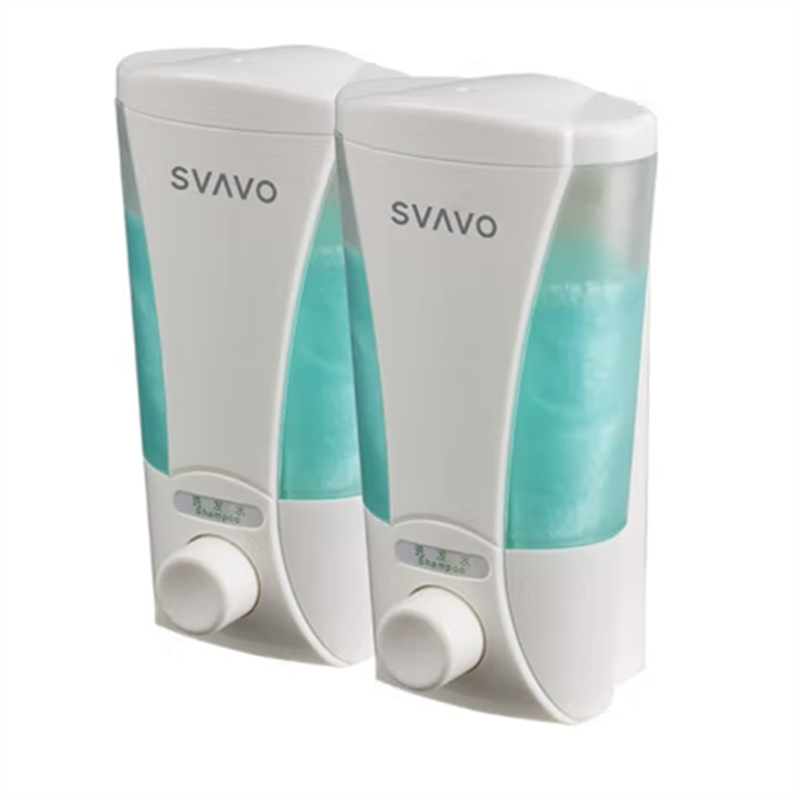 Hộp đựng sữa tắm dầu gội hai ngăn SVAVO V4701-2
